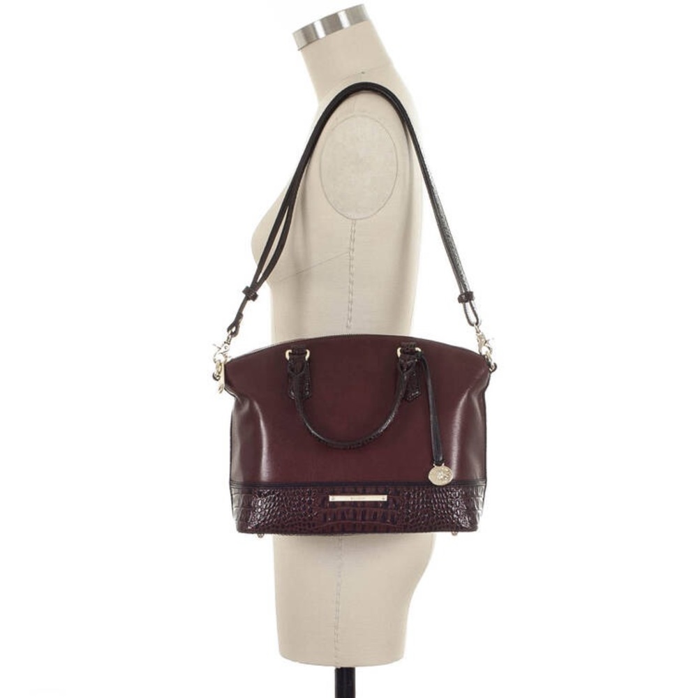 Brahmin Duxbury Satchel Malbec Autumn Tuscan